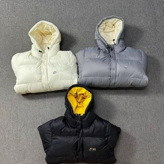 American Trend Demon Island Embroidered Cotton Puffer Jacket - Unisex Casual High Street Style