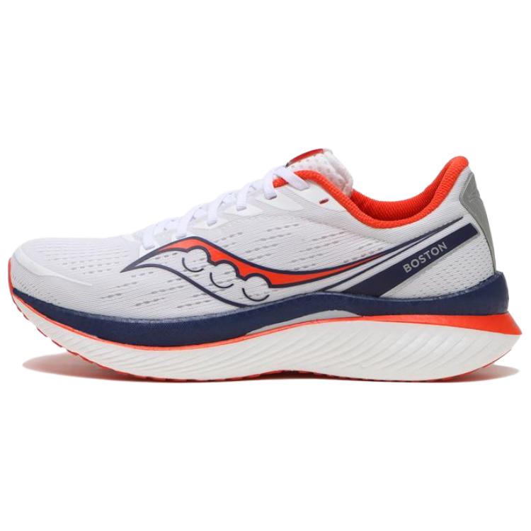 SAUCONY Endorphin Speed 3 Nylonplatte Bequeme Netzpolsterung Rutschfest Verschleißfest Niedrig geschnittene Laufschuhe Herren Sneaker S20756-206