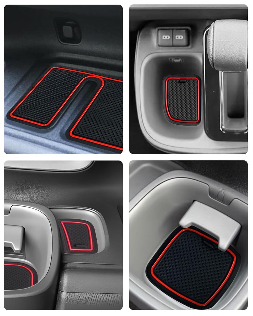 WEIPIN Toyota Sienta 10 Ekskluzywna Gumowa Mata Wewnętrzna Gumowa Mata Ochrona przed Plamami Sienta 3. Generacji Trwała Redukcja Hałasu Łatwa w Instalacji Nowa