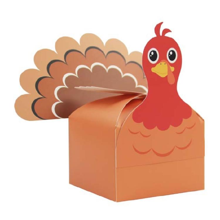 Bulk Thanksgiving Turkey Party Supplies Paper Gift Boxes For Festives Decorations And Family Activities