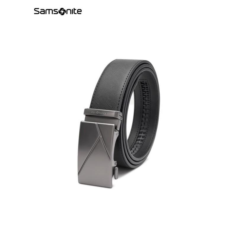 

Samsonite Men s Automatic Buckle Leather Belt 120cm