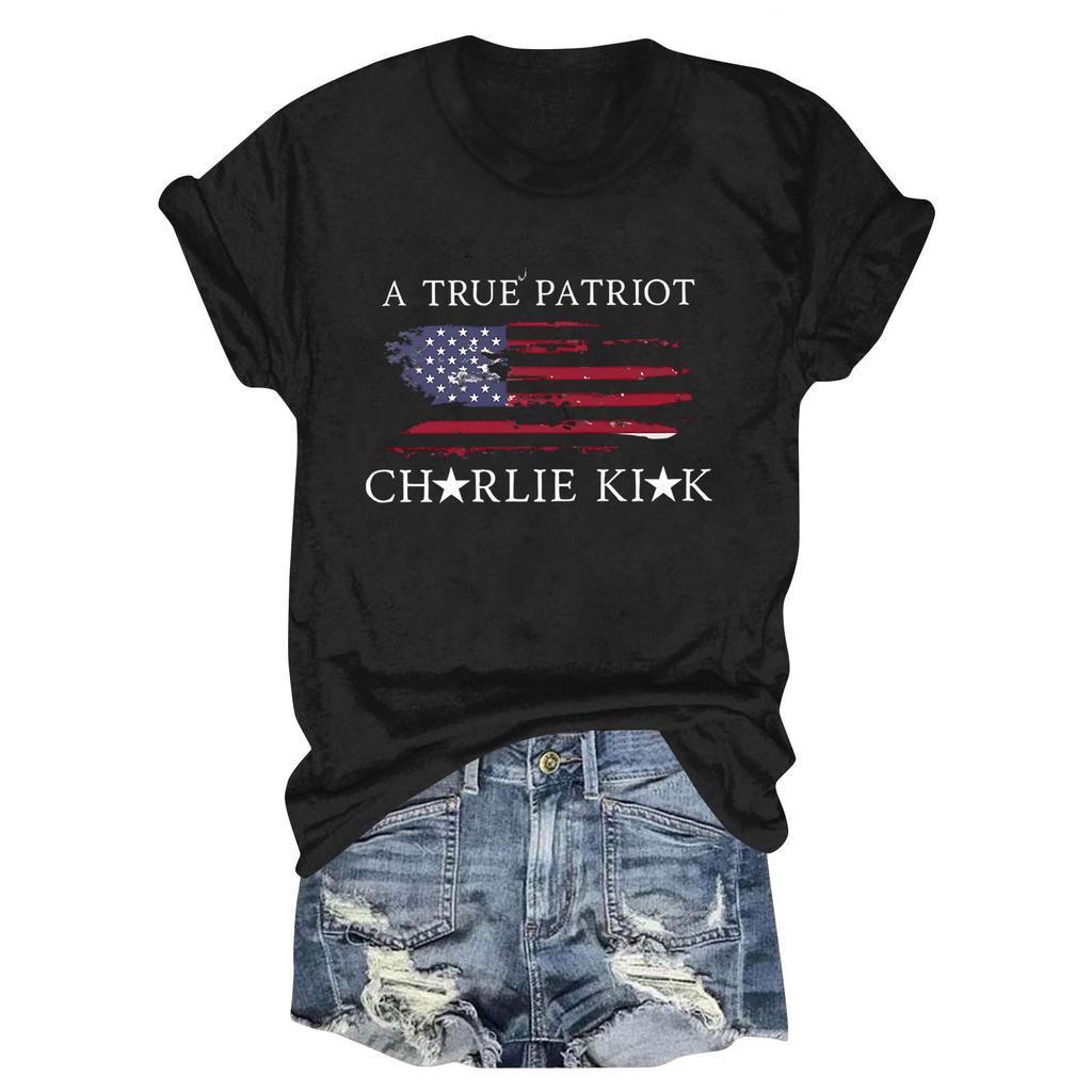 Women's Casual Daily Printed Top Round Neck T-shirt