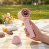 Compact Design Mini Fan Rechargeable Digital Fan On-the-Go Handheld Fan  Walking Use