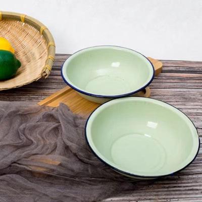 Cartoon Style Enamel Multipurpose Bowl