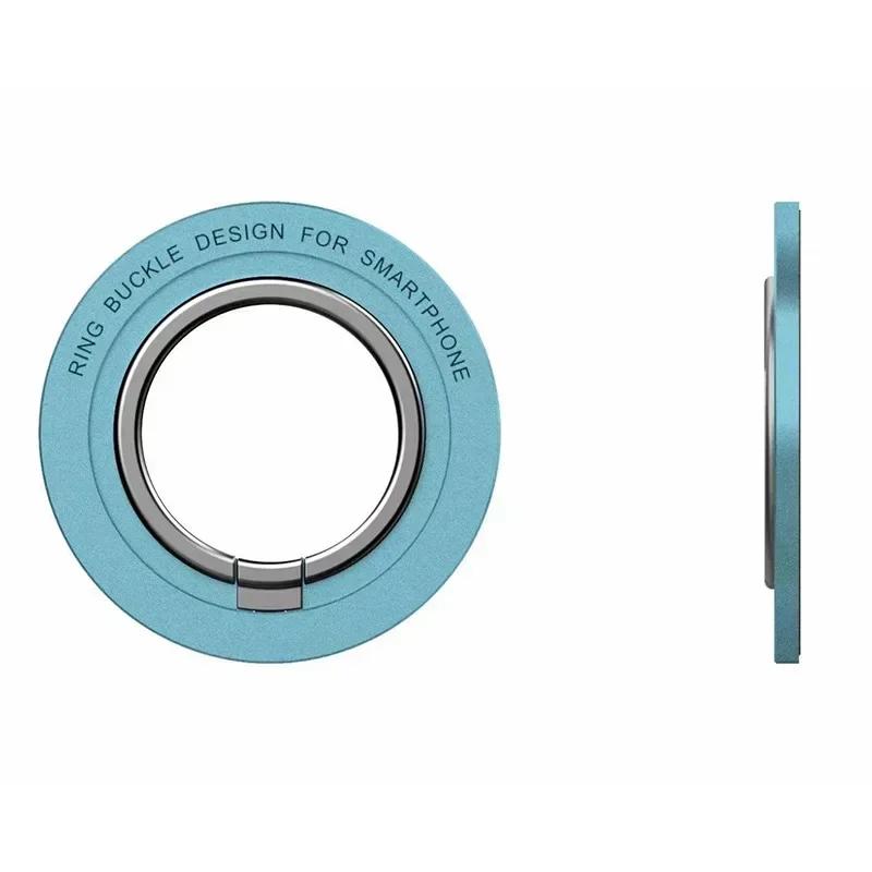 Magnetic Phone Holder Foldable Finger Ring Stand For Magsafe iPhone 17 16 15 14 13 12 Pro Max For Magsafe Phone Shell Mount