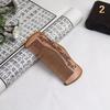 1 pc Natural Peach Wood Comb Close Teeth Anti-static Hair Care Wooden Tools Beauty Accessories