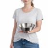 IMEEA Ramen Bowl, Noodle Bowl, Salad Bowl, SUS304 Stainless Steel, Double-Walled, 22cm, Set of 2, Insulated, Dishwasher Safe, Hairline Finish, Suitabl