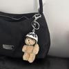 Bear Helmet Pendant Keychain: Cute Korean Charm & Motorcycle Accessory
