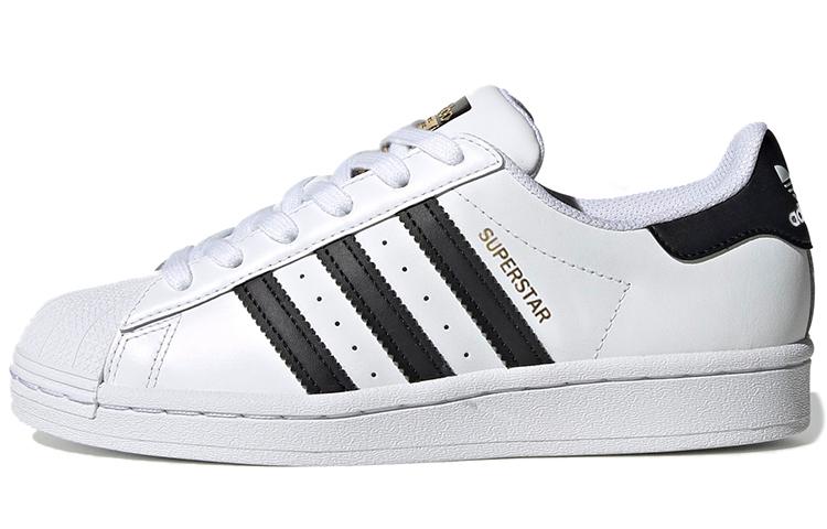 adidas originals Superstar White Core Black Kids C77154 40