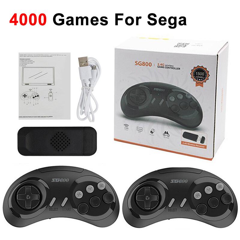 SG800 Retro Video Game Console HD Game Stick 16Bit For Sega 4000Games+Controller