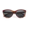 Great Sunglasses COCO Mark Logo Included Clear Brown Women 5523-U Used