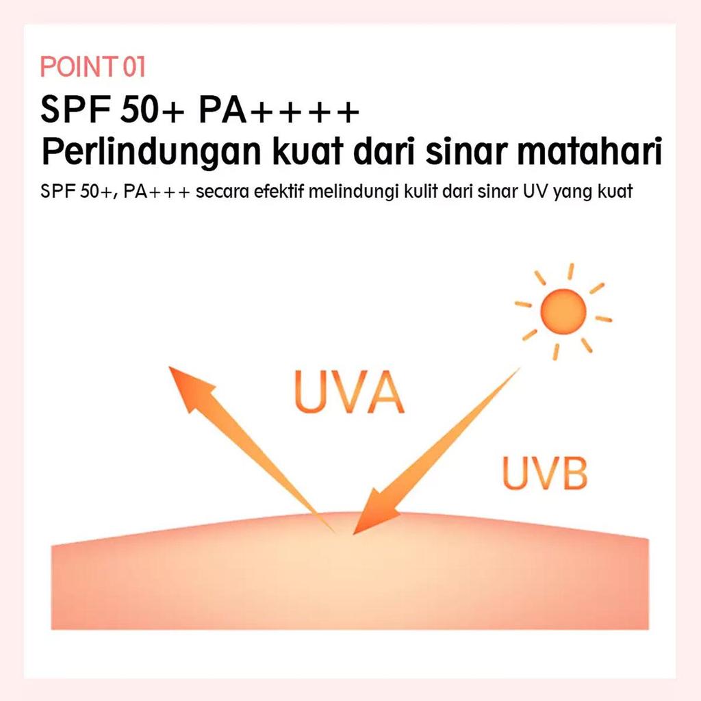 HOLIKA HOLIKA Cremă de Soare Machiaj Hidratantă SPF50+PA++++