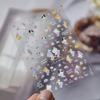 Shiny Blowing Bubble Nail Decorations Stickers 5D Shell Light Love Cat Bubble Transfer Slider Sticker DIY Manicure Decals