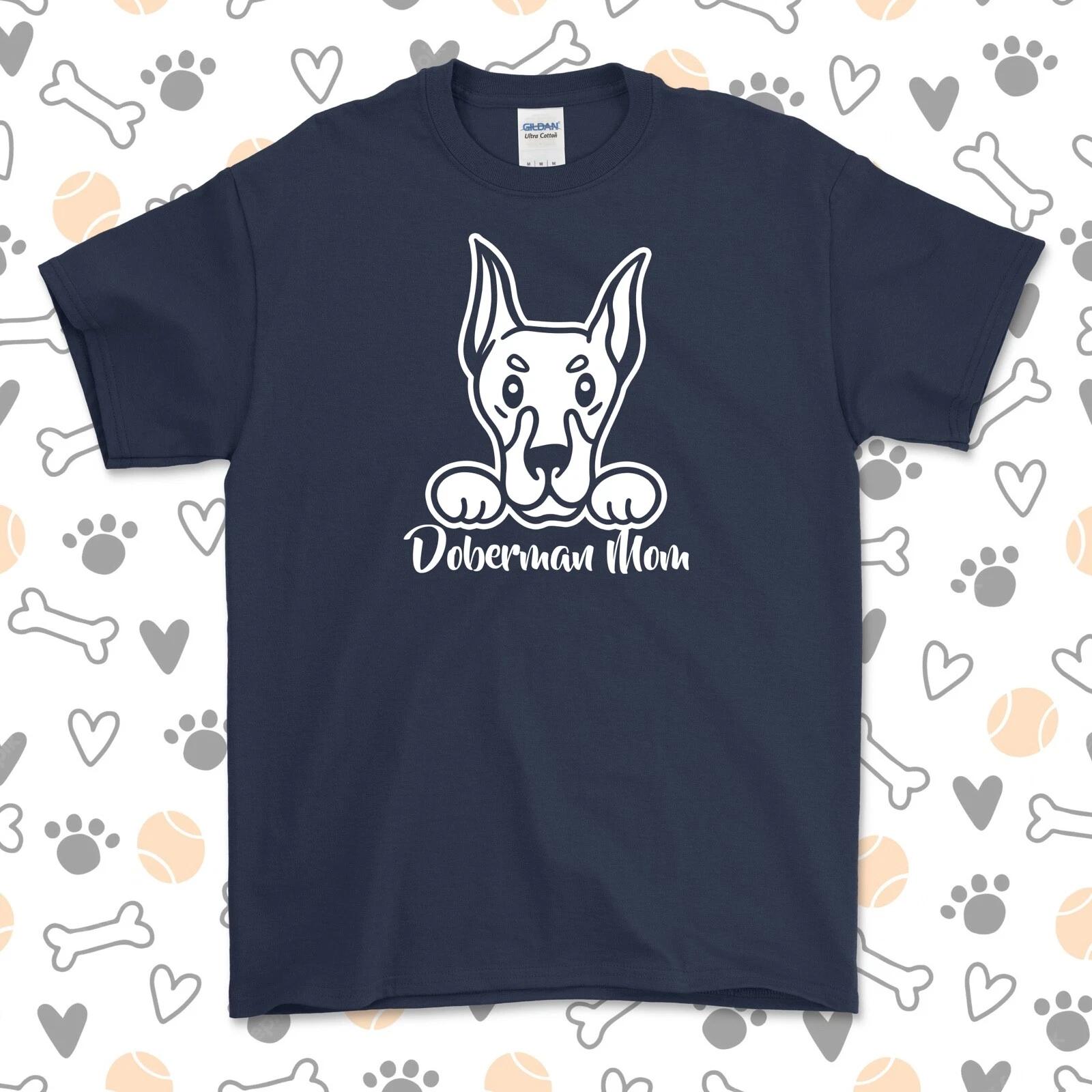 Doberman Mom T-Shirt | Doberman Pinscher | Pick Your Color! | Dog Mom | 3XL