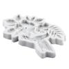 Hummingbird Wreath Silicone Molds Hummingbird Flower Wreath Fondant Mold Cake Decorating Tools Cupcake Topper Candy Chocolate Gumpaste Mold