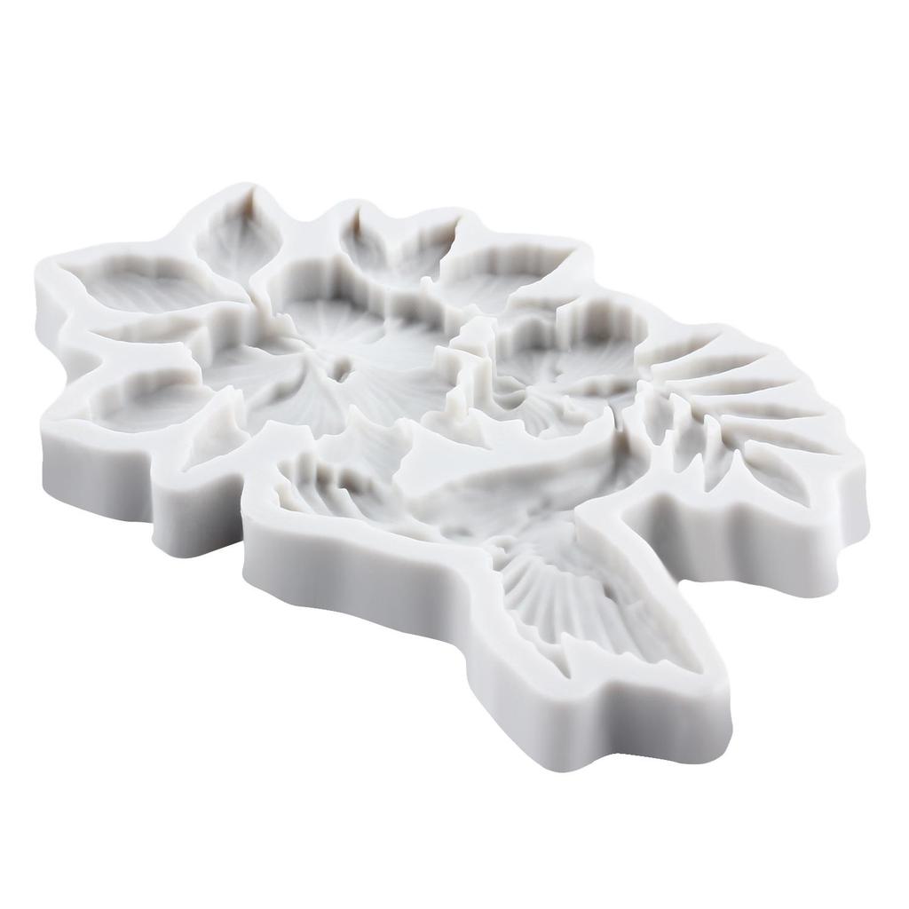 Hummingbird Wreath Silicone Molds Hummingbird Flower Wreath Fondant Mold Cake Decorating Tools Cupcake Topper Candy Chocolate Gumpaste Mold