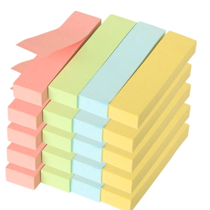 400sheets/pack Small Rectangle Colorful Sticky Note, Message Note For Students,Home,School,Office