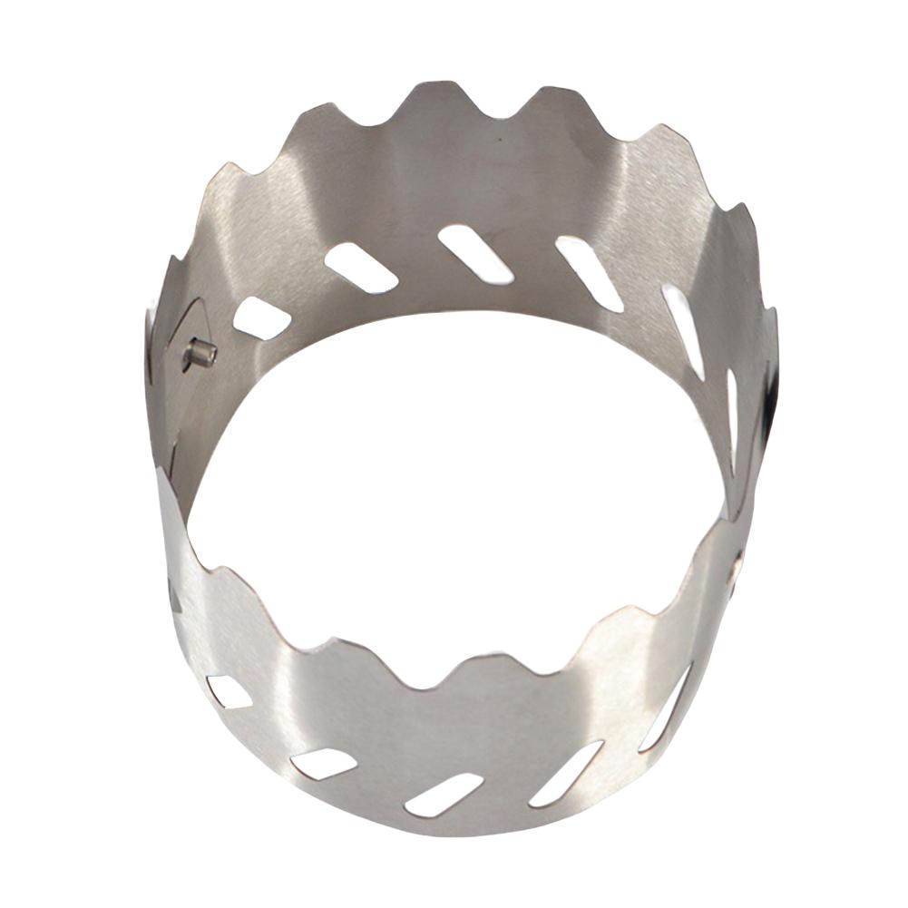 Portable Stove Stand Stainless Steel Outdoor Camping Furnace Bracket Windshield Ultralight Outdoor Cookware Accessories China Mainland