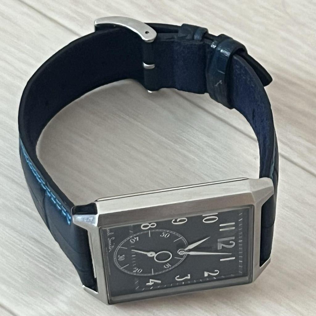 Used Masterpiece Rare Color Paul Smith Westminster Watch Navy Men's Designer Summer Rare