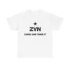 Zyn T Shirt Come And Take It Tucker Carlson Gillis Funny