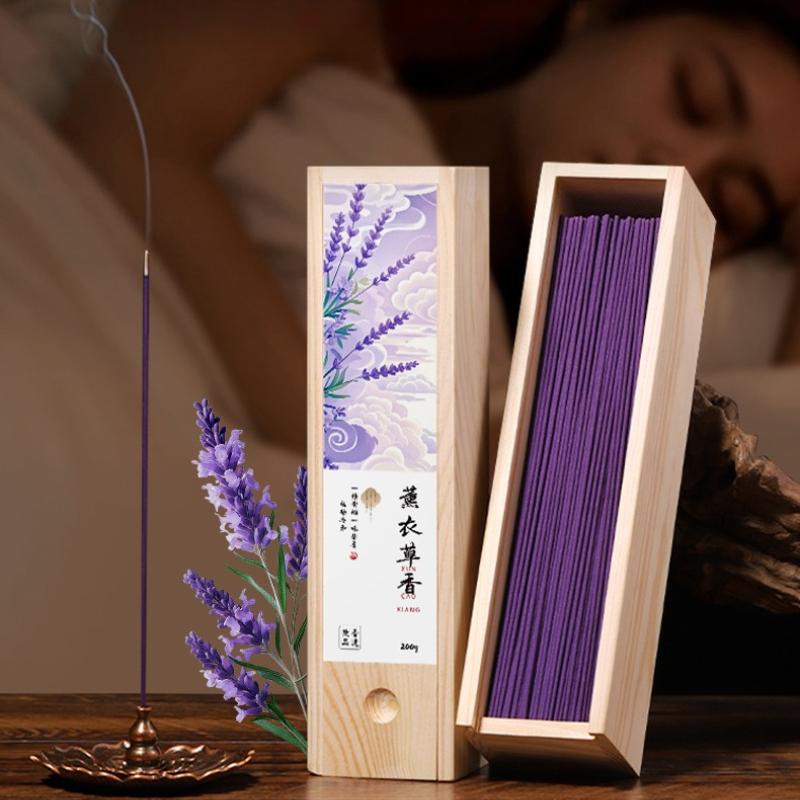 Lavender Incense Sticks 450pcs - Mind Natural Aromatherapy for Relaxing,Fragrance Air Perfect for Home,Terraces,Balconies,Camping and Garden