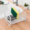 Space Saving Iron Sponge Drainer Draining Sponge Storage Organizer Sink Drain Rack  Bathroom