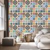 Colorful and oriental mosaic wallpaper for living room and bedroom 50x1000