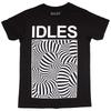 Idles Psych Tubes T-Shirt Black New