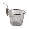 1Pcs Kitchen Tableware Mesh Strainer Spoon Long Handle Frying Filter Basket Hot Pot Strainer