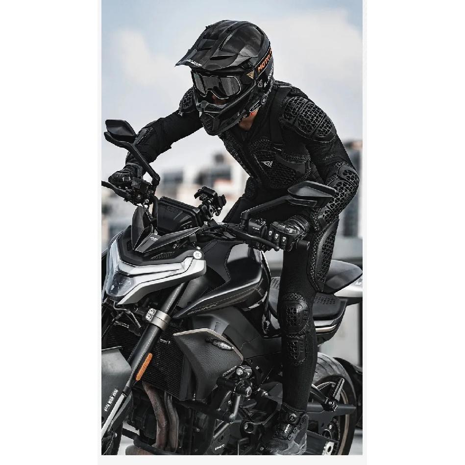 Motorradjacke Herren Moto Körperschutz Motocross Rennjacke CE-Zulassung Motorrad Moto Schutzausrüstung