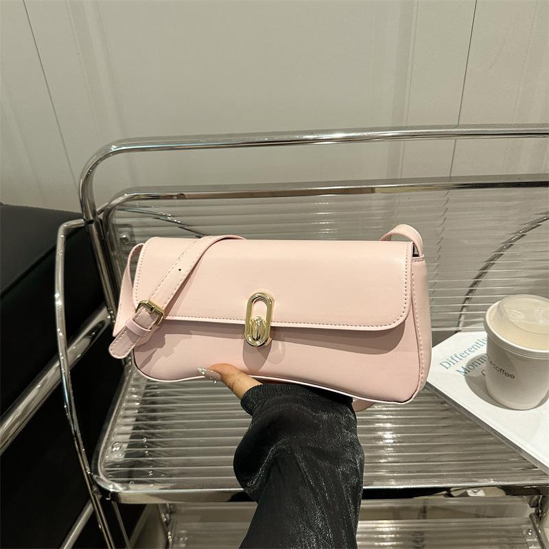 French Personality Trendy Underarm Bag 2025 New Shoulder Bag Fashion Minimalist Style Retro Elegant Foreign Style Handbag