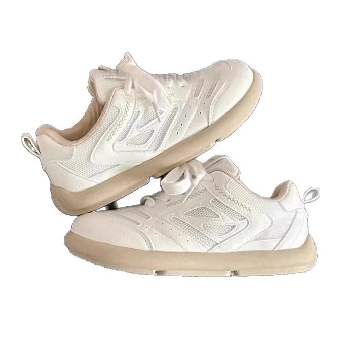 Korean version of retro sports shoes board shoes women's 2025 new spring breathable casual little white shoes ins versatile German training shoes