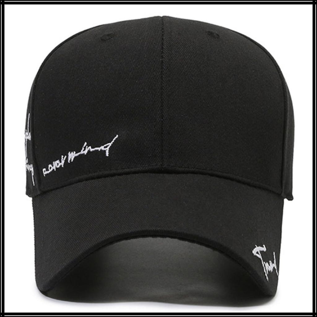 Hat Cap Mesh Breathable Lightweight Outdoor Sports UV Protection Simple CZA405 [White Fang] Men's (Black)