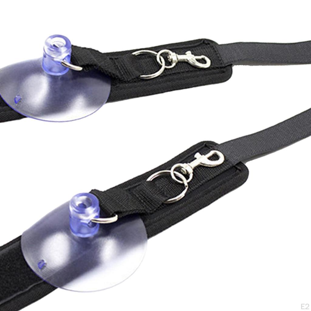 2pcs Nylon Dog Grooming Leash Shower Equipment Puppy Tub Pet Bathing Tether with Heavy Suction