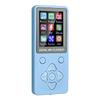 T1 Musik MP3 MP4 Player Bluetooth Unterstützung 32G Speicherkarte Kreuzförmige Tasten Blau