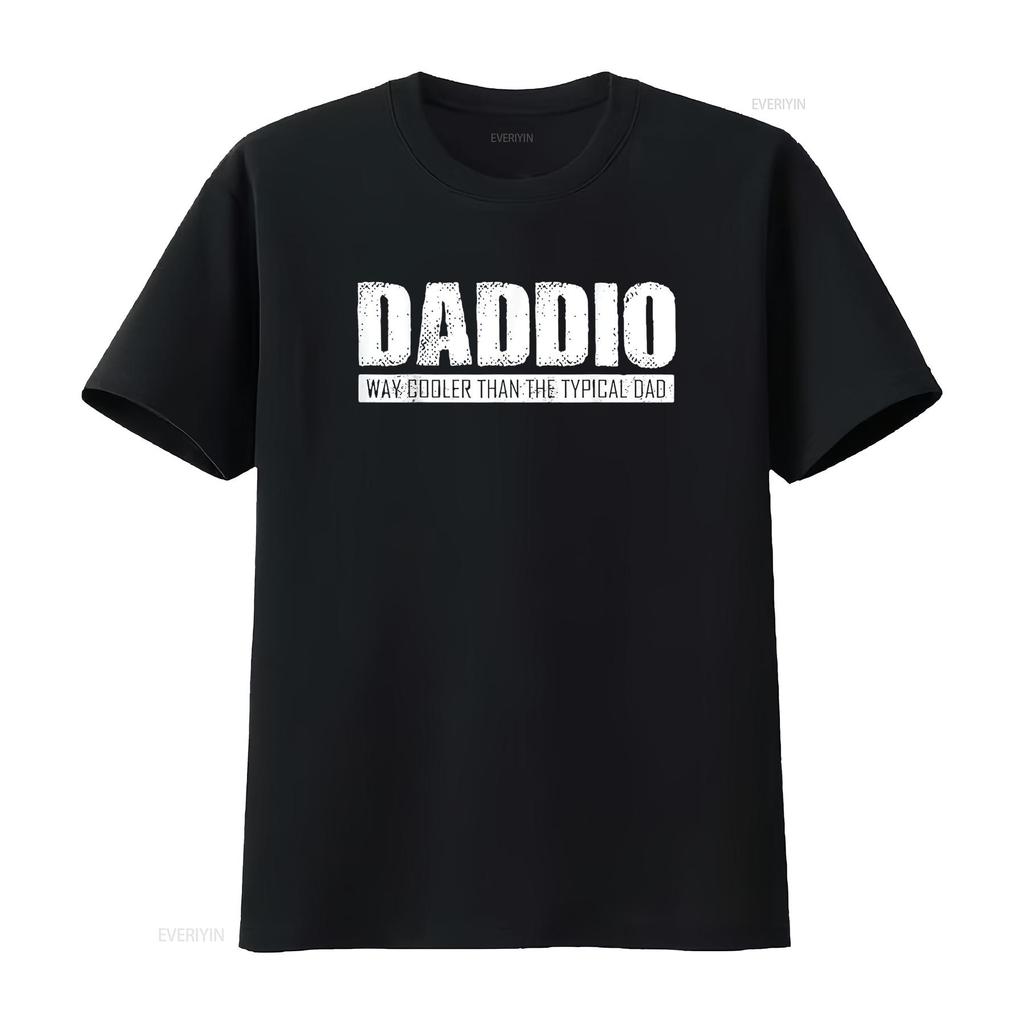 Funny Daddio Father s Day Womens T Shirt Black XL vintage Washed graphic Stretched Versatile Slightly fashion designer clothes