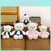 Cute Wedding Groom And Bride Teddy Bear Plush Toy Doll For Engagement Party And Home Decor