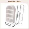1:12 Miniature Cupboard Dollhouse Bookshelf Display Showcase Doll House Cabinet Mini Furniture