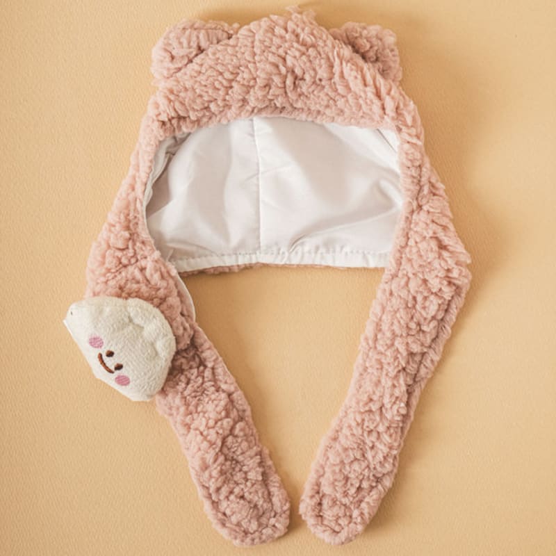 [Haustier] Bubble Bear Mütze Schal Knödel Punkte