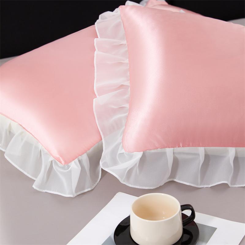 100% Silk Pillowcase Pillow Cover Silky Satin Hair Beauty Pillowcase Comfortable Pillow Case Household Decor Pillow Covers