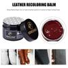 Leather Recoloring Balm Renew Restore Repair Color To Faded Scratched Leather for Couches Car Seats Clothing Purses 1.7 Oz