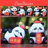 Trendy Pvc Panda Collectible Figurine Stunning For Bedroom Decor And Delightful Cake Topper Gifts
