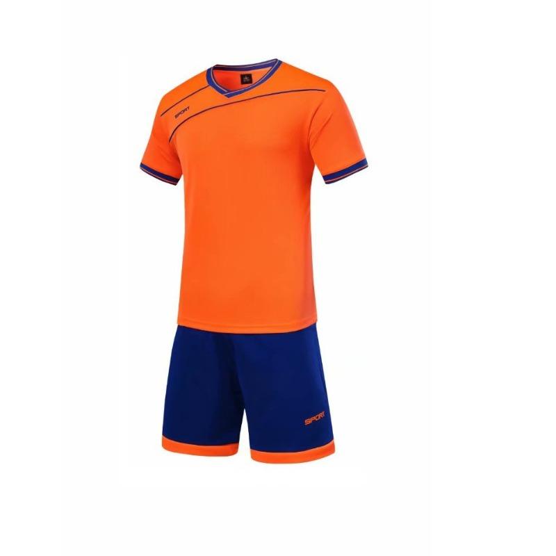 Children S Football Jersey Set Men S Adult Jersey Football Jersey Short-Sleeved Printed Football Training Jersey Group Buying Diy XXS