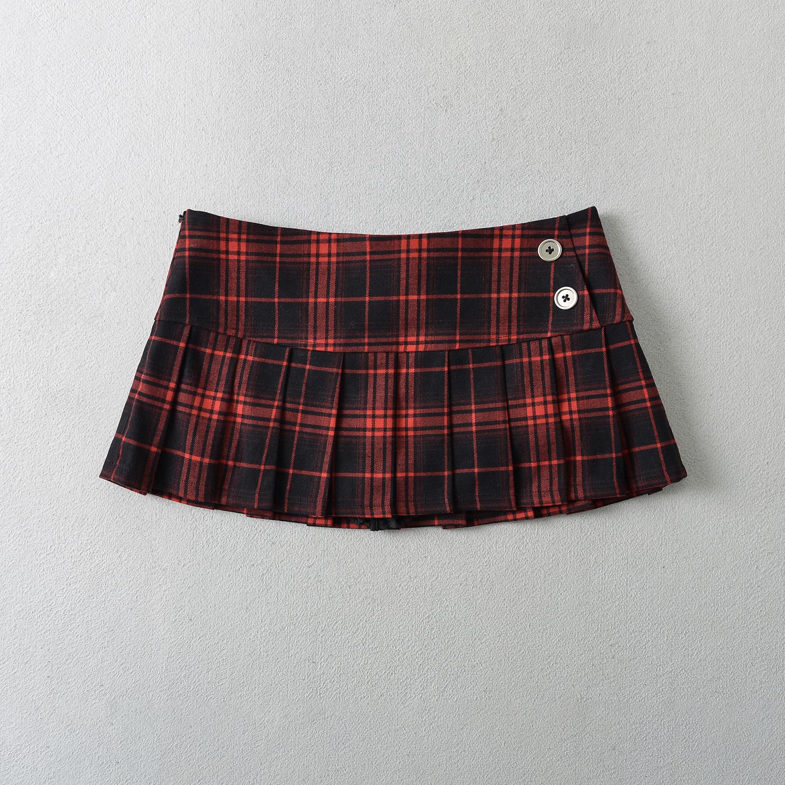 Vasaras Mini svārki sievietēm vintage korejiešu