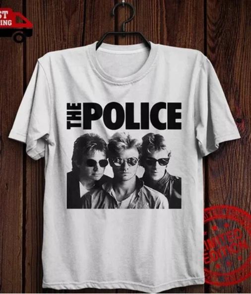 the Police band Tshirt Sting,Andy Summers,Stewart Copeland Synchronicity XL