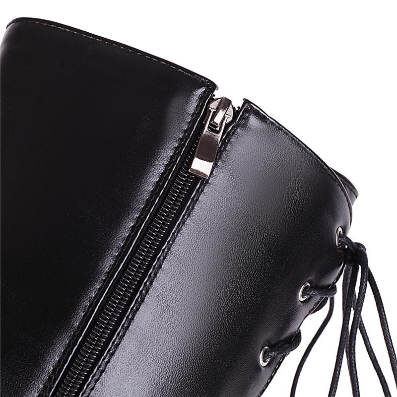 Women's High-heeled Boots, Sexy European and American Style Waterproof Platform Thick-heeled Boots, New Large-size Knee Boots In Autumn and Winter