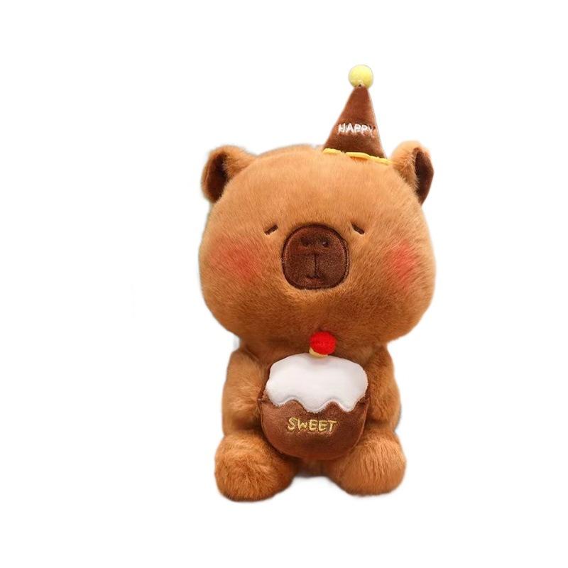 Cute Kapibala Doll Capigui Pig Plush Toy Doll 8-inch Catching Doll Children's Birthday Gift