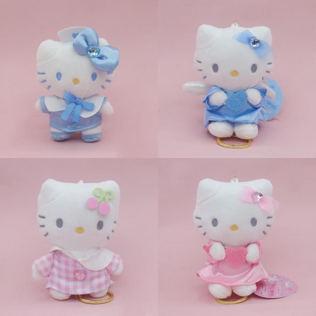 Sanrio Hello Kitty Heart Keychain With Plush Nurse Angel Design For Kids And Collectors