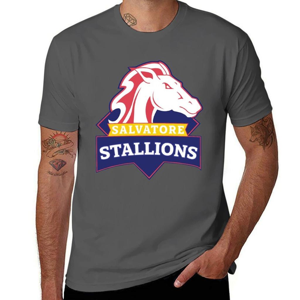 Salvatore Stallions Legacies Tvd The Originals Tshirt Casual Loose Short Sleeve Tee For Unisex