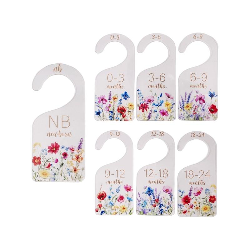 

7Pcs Newborn Stage Photo Cards Shatterproof Acrylic Baby Growth Memory Safe Treasure For Parents